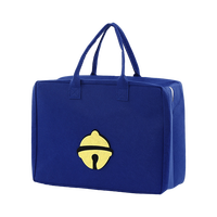 Sac fourre-tout en feutre grande capacité avec fermeture éclair, couleur unie, pour les voyages et le shopping