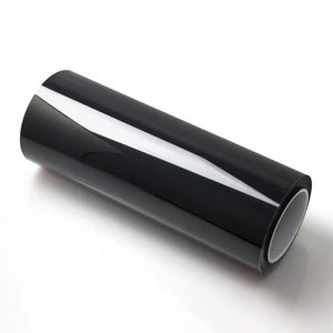 جودة عالية لامعة عالية الشد قوي فيلم السيارات ضوء السيارة ملون فيلم السيارة الأمامي سيارة فيلم ملون الضوء الخلفي لون الفيلم الأسود - Product Image 1