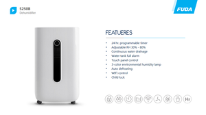 <b>20L</b> Quality Home Household Appliance Mobile Compressor With Wifi Air Dehumidifier Dehumidifier - Product Image 4