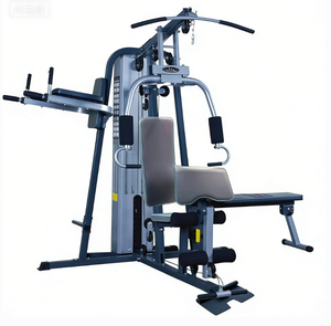 Appareil de musculation multi-stations 3 postes |   Machine d'entraînement musculaire multi-utilisateurs pour <span class=keywords><strong>la</strong></span> <span class=keywords><strong>maison</strong></span> et le commerce - Product Image 1