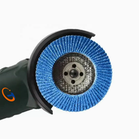Disque à lamelles abrasif en acier inoxydable Dongtai Abrasives à haute dureté avec support en fibre de verre pour le ponçage et l'élimination de la peinture, personnalisable OEM