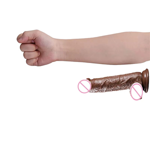 Dildo de PVC realista de alta calidad, con una textura de piel realista y material seguro para el cuerpo, para mujeres. - Product Image 1