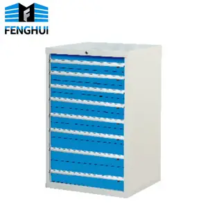 ตู้เหล็กเครื่องมือโรงรถรีดเย็น Fenghui ตู้เก็บเครื่องมือปรับแต่งได้สำหรับการประชุมเชิงปฏิบัติการ