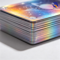 Cartes à jouer personnalisées écologiques avec impression laser couleur, papier cartonné 310 g/m², avec emballage en boîte pliante