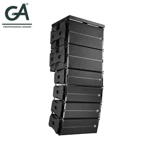 Nice Quality Outdoor Sound Stage System Speaker Professional Dual 12 Inch Active Line Array Speakers System Home Entertainment