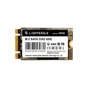 Lighteagle 128gb m2 sata ssd 2242 TLC Nand flash Internal hard disk mini pc desktop laptops m2 sata 2242 ssd 128gb