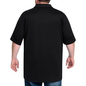 FOXA Polo pour hommes grandes tailles, à séchage rapide, à manches courtes, col classique, haut de golf, taille plus 2XL 8XL - Product Image 3