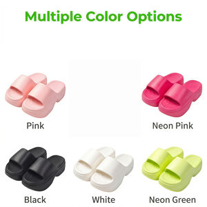 Yearning High Top Beach Flops Sandals New Thick Sole All Seasons Outdoor Trendy Anti-Slip Light Weight EVA Sports (5CM) - Product Image 6