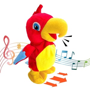 Pappagallo Parlante di Peluche Prodotto in Fabbrica, Giocattolo Elettronico Interattivo che <span class=keywords><strong>Canta</strong></span> e Balla per l'Apprendimento dei Bambini - Product Image 2
