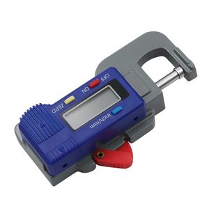 Mini digitale spessimetro quadrante pinza misuratore di larghezza strumenti di misura per cuoio acciaio piatto panno 0-12.7mm - Product Image 6