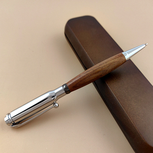 Nuovo Kit di penne a sfera <span class=keywords><strong>in</strong></span> legno tropicale a forma di proiettile a forma di penna portapenne <span class=keywords><strong>in</strong></span> <span class=keywords><strong>metallo</strong></span> - Product Image 5