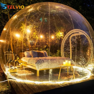 Tente <span class=keywords><strong>transparente</strong></span> gonflable de dôme de <span class=keywords><strong>bulle</strong></span> d'événement de camping en plein air personnalisé avec le canal maison extérieure de <span class=keywords><strong>bulle</strong></span> de sommeil - Product Image 4
