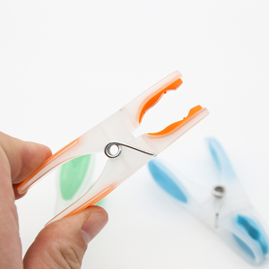 Pinces à <span class=keywords><strong>linge</strong></span> écologiques multi-styles en plastique, 24 pièces, durables, résistantes au vent, pour étendoir à <span class=keywords><strong>linge</strong></span> extérieur - Product Image 2