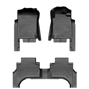 Alfombrillas de Alta Calidad Antideslizantes de TPE 5D para Auto, Delanteras y Traseras, para Mitsubishi TRITON 2019 con Volante a la Derecha - Product Image 1