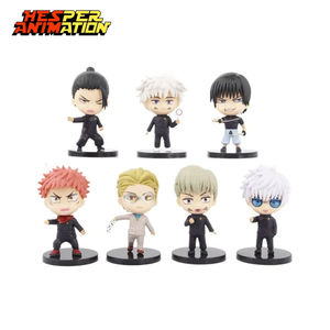 HESPER Set de 7 Figuras Coleccionables de 10CM de Jujutsu Kaisen: Geto, Gojo, Toji, Yuji, <span class=keywords><strong>Nanami</strong></span>, en PVC, Regalo de Anime - Product Image 1