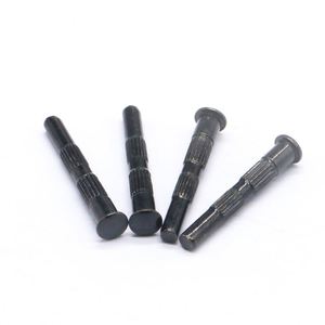Remaches de Cabeza Sólida de Hierro Galvanizado Negro de 3mm, 4mm, 5mm, Resistentes, Estándar ISO, Tamaños Personalizables, Industriales, Estructurales SaiTong - Product Image 6