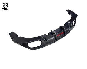 Diffusore Posteriore in Fibra di Carbonio Stile AC con LED per <span class=keywords><strong>BMW</strong></span> <span class=keywords><strong>Z4</strong></span> <span class=keywords><strong>G29</strong></span> 2019+ Kit Carrozzeria Splitter Paraurti Posteriore Spoiler - Product Image 2