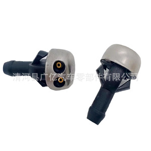 Boquillas de pulverización mecánicas de plástico para limpiaparabrisas Mercedes-Benz 1078600147 para W114 W115 R107 - Product Image 2
