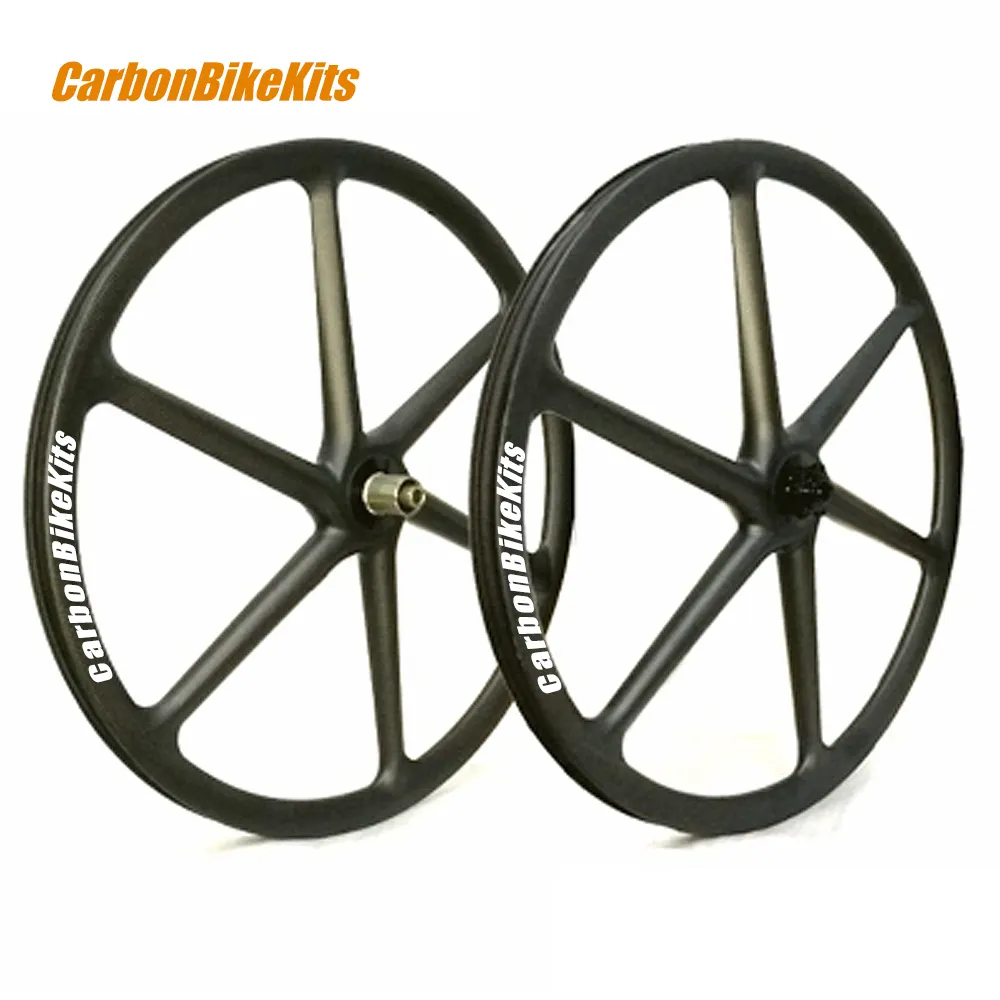 Carbonikekits-ruedas de carbono para bicicleta de montaña, 27.5er, 6 radios, eje pasante, disponible, 142