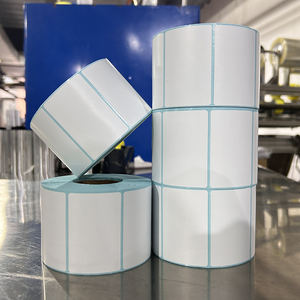 Fabricante adhesivo etiqueta térmica pegatina rollo 4 ''* 6'' etiqueta de envío código de barras rollo 100*150mm - Product Image 3