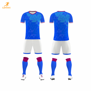 Индивидуальная Мужская цифровая сублимационная футбольная тренировочная форма, командная спортивная одежда, включая тренировочный спортивный костюм, Джерси, настраиваемый футбол - Product Image 6