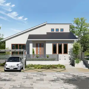 Büyük satış prefabrik lüks yaşam modüler Villa bina güzel tasarım düşük fiyat EPS çimento sandviç Panel prefabrik ev