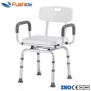 Silla giratoria de <span class=keywords><strong>baño</strong></span> <span class=keywords><strong>para</strong></span> personas mayores, Asiento de <span class=keywords><strong>baño</strong></span> de aluminio de seguridad, cómodo - Product Image 2