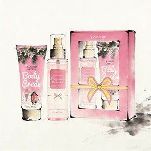 Ensemble crème et brume pour le corps de haute qualité, Cologne originale en format voyage, parfum floral fruité longue durée, coffret cadeau, spray, parfum pour femme - Product Image 1