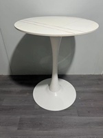 Table basse simple YOUTAI en bois, table ronde, vente chaude