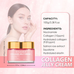 Crema Facial de Colágeno con Logotipo Personalizado, Gel en Crema, Iluminadora, con Niacinamida, Hidratante, Antiarrugas, para el Cuidado de la Piel Rosada - Product Image 6