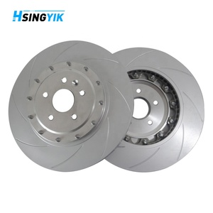 Disco de Freno de Rotor Delantero de 2 Piezas Hsingyik para Audi TT TTRS Seat <span class=keywords><strong>Leon</strong></span> 8J0615301K 370X32MM - Product Image 5