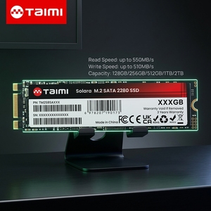 SSD SATA M.2 Taimi Kapasitas Tinggi 1TB NGFF 2280 Internal Solid State Plastik Desktop Profesional untuk Pengeditan Video dan File Besar - Product Image 1