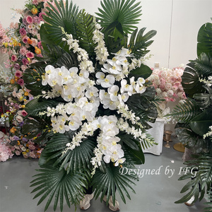 IFG Wedding Swag Arch Flores tropicales Hojas Arcos florales artificiales Arreglos para Navidad Graduación Ocasiones de Pascua - Product Image 4
