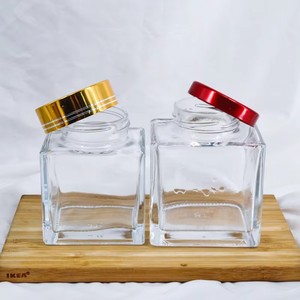 Envases <span class=keywords><strong>Cuadrados</strong></span> <span class=keywords><strong>de</strong></span> Vidrio para Gelatina <span class=keywords><strong>de</strong></span> 730 ml, Frascos para <span class=keywords><strong>Miel</strong></span>, Botellas Cuadradas, Tarros <span class=keywords><strong>de</strong></span> Vidrio para Mermelada y <span class=keywords><strong>Miel</strong></span> con Tapas <span class=keywords><strong>de</strong></span> Rosca - Product Image 1