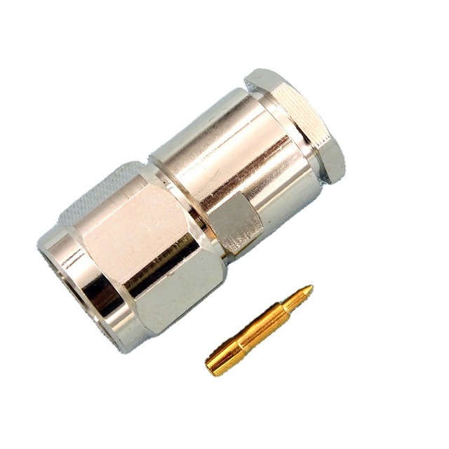 LMR400 Cable Antenna Wire  N Type Male Plug Straight Clamp Electrical Waterproof Rf Coaxial Connector