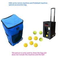 Machine à balles de tennis et de padel, petite machine de lancer, machine d'entraînement de pickleball, accessoires spéciaux, sac à balles