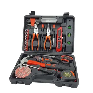 KACY 39PCS Allgemeines Reparatur-Handwerkzeug set mit Werkzeug kasten Aufbewahrung koffer Werkzeuge und Hardware