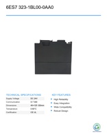 Controlador de Programación PLC de Automatización Industrial Usado S-m 6ES7 323-1BL00-0AA0 para Sistemas de Control Industrial