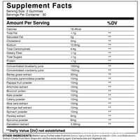 Supplément Offre Spéciale de santé diététique de sucrerie végétale gommeuse verte superbe de gel