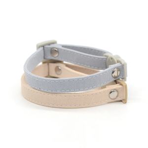 Kalung Hewan Peliharaan Solidpu Sederhana Grosir Pabrik, Gesper Pengaman Lepas Otomatis, Dapat Disesuaikan, Untuk Anjing Kecil dan Kucing, 4 Warna Netral Bernuansa Bumi - Product Image 5