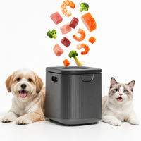 Distributeur automatique de nourriture pour chiens et chats à faible bruit, 3,2 L, avec minuterie réglable pour usage domestique