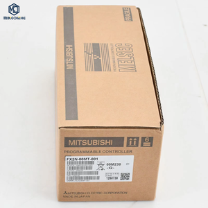 อุปกรณ์ควบคุมอัตโนมัติในอุตสาหกรรม PLC Programmable Logic Controller FX2N-80MR-001-Standard 40DI 40DO รีเลย์เอาต์พุตสำหรับระบบควบคุมโรงงาน - Product Image 1