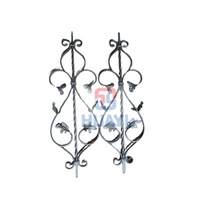 Barandillas de Escalera de Hierro Forjado Contemporáneas con Acabado Antioxidante y Colores Personalizados para Hoteles, Apartamentos, Villas, Escaleras, Barandas y Puertas
