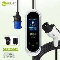 Chargeur de voiture électrique intelligent Zencar Epro 32A 7KW GBT Type 1 Type 2, chargeur portable rapide pour maison mobile, charge de voiture électrique 16A 11KW WIFI IP66