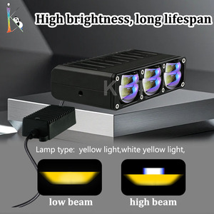 Projecteur laser LED <span class=keywords><strong>KLT</strong></span> Factory 2026 dernière génération 114W, double mode blanc-jaune, pour phare antibrouillard/phare de <span class=keywords><strong>conduite</strong></span> tout-terrain - Product Image 2