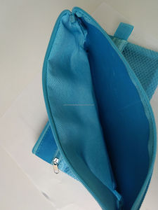 Bir ana cep ve ön üzerinde bir file çanta ile <span class=keywords><strong>2</strong></span> fermuarlı cebi Oxford kalem/kalem torbalar/cüzdan/organizatör çanta - Product Image 4
