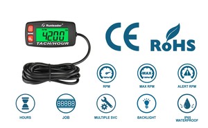 Rétro-éclairage multi-couleurs Compte-Tours/<span class=keywords><strong>Compteur</strong></span> horaire pour Moto VTT Pit Bike <span class=keywords><strong>moteur</strong></span> <span class=keywords><strong>Hors</strong></span>-<span class=keywords><strong>Bord</strong></span> - Product Image 3
