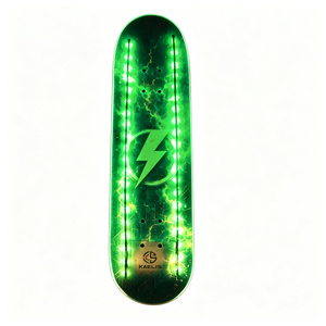 Custom Logo <b>LED</b> <b>Light</b> Up Skateboard, 31 Inch Maple Double Kick Skateboard with <b>Motion</b> <b>Sensor</b> - Product Image 3