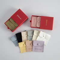 Boîtes à bijoux rectangulaires de luxe rouges en carton avec logo personnalisé, doublure en velours et tiroir, idéales pour cadeaux de mariage et de fête - Colliers et boucles d'oreilles