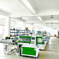 Machine d'emballage automatique à grande vitesse pour gobelets et sacs en plastique jetables alimentaires, pilotée par un PLC numérique